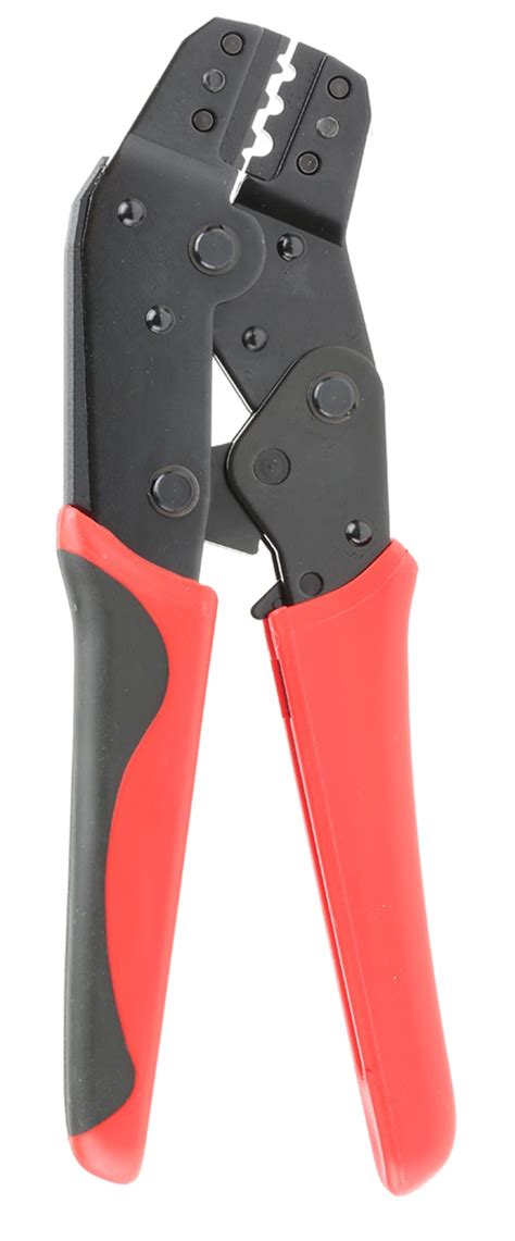 Rs Pro Rs Pro Hand Ratcheting Crimp Tool For Ring Cable Lugs 035 → 25mm² Wire 683 1608