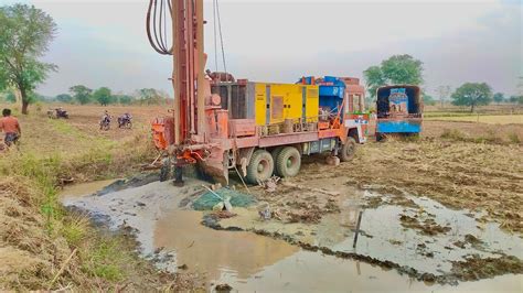 Borewell Drilling 20 Hp Boring With Coconut Water Checking Method