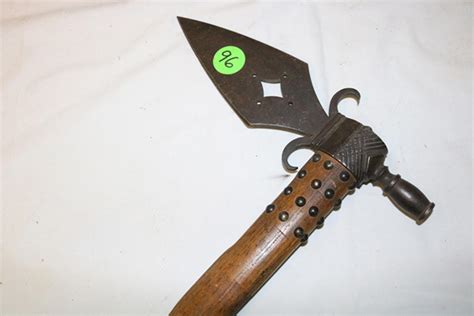 Lot Spontoon Pipe Tomahawk