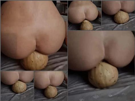Food Porm Close Up Valkyriawild Riding A Huge Pumpkin With My Huge Pussy Homemade