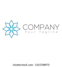 Blue Star Logo Stock Vector (Royalty Free) 1315708973 | Shutterstock