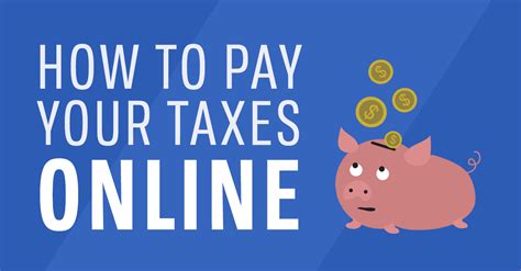 How To Pay Your Taxes Online - TAX