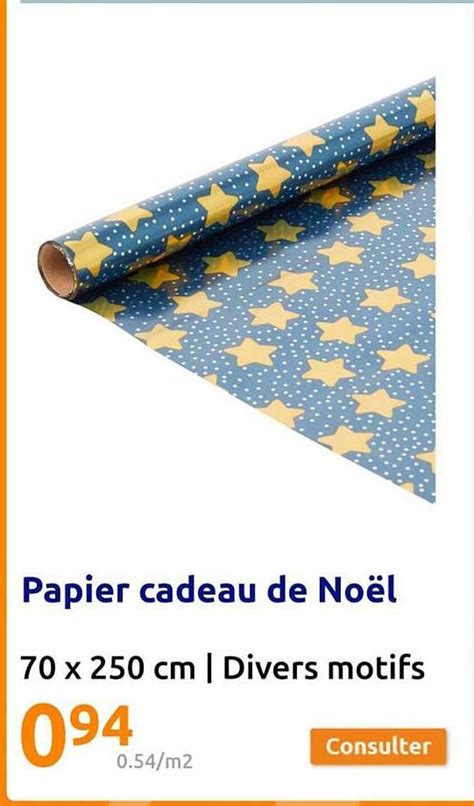 Promo Papier Cadeau De No L Chez Action Icatalogue Fr