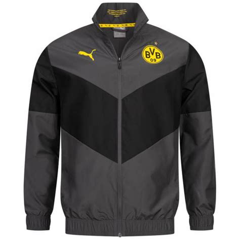 Borussia Dortmund BVB PUMA X First Mile Prematch Herren Jacke Gr S