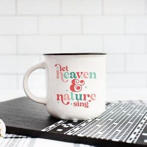 Let Heaven & Nature Sing Retro SVG Cut File, Joy to the World Png, Christian Christmas Svg ...