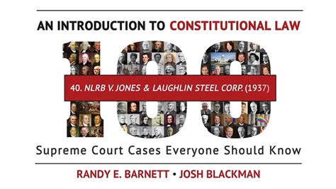 Nlrb V Jones Laughlin Steel Corp An Introduction To