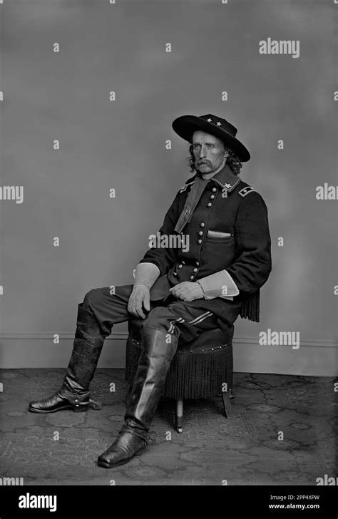 General George Custer Im Genes De Stock En Blanco Y Negro Alamy