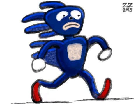 Draw Sanic by zenzmurfy on DeviantArt