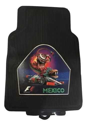 Tapete Hule Universal Premio Mexico F1 4 Piezas MercadoLibre