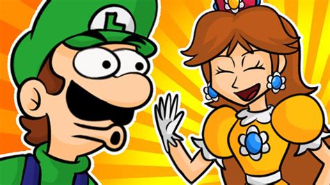 Luigi Meets Classic Daisy Youtube