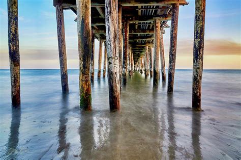 Dreamy Sunset Views Under Capitola Wharf Photograph By Scott Eriksen