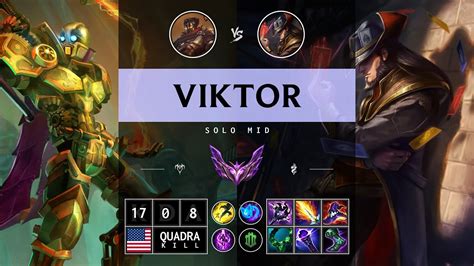 Viktor Mid Vs Twisted Fate NA Master Patch 14 13 YouTube