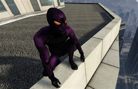 Spider Man Black Spider Retexture GTA5 Mods