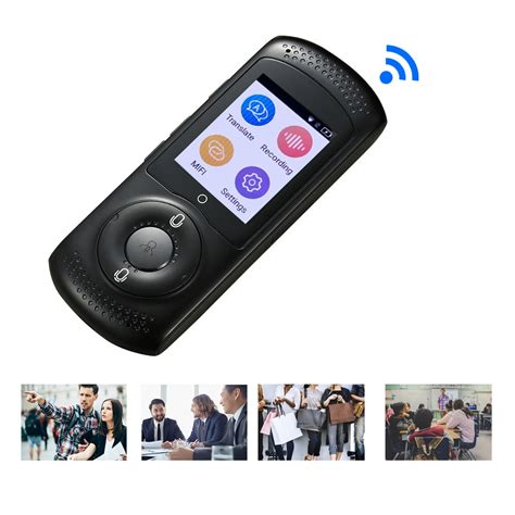 Smart Voice language Translator 2," сенсорный экран в режиме реального ...