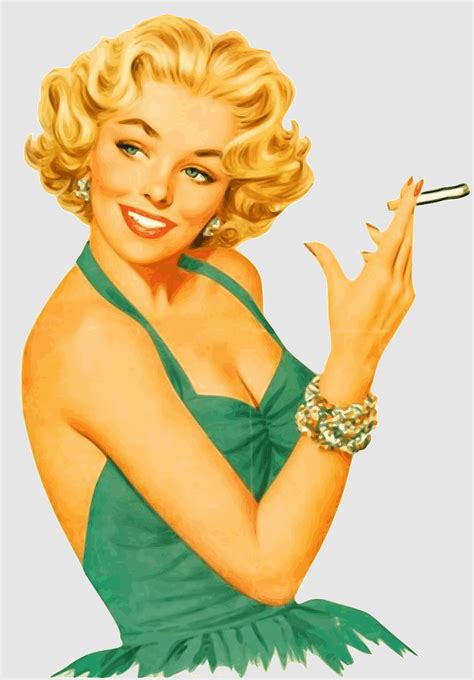 Cigarette Case Pin Up Girl Pandora Pin Up Girl Retro Style