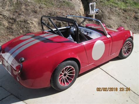 Austin Healey Bugeye Sprite Vintage Racer Classic Austin Healey