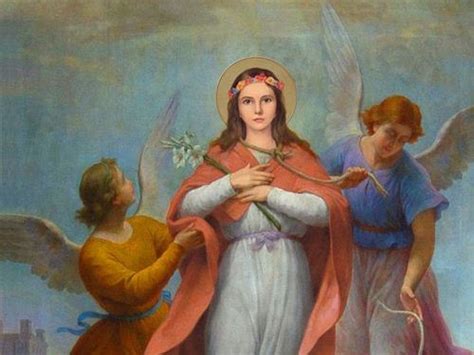 Saint Philomena Virgin Martyr And Wonder Worker