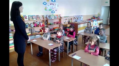 Обучение грамоте занятие в старшей группе - YouTube