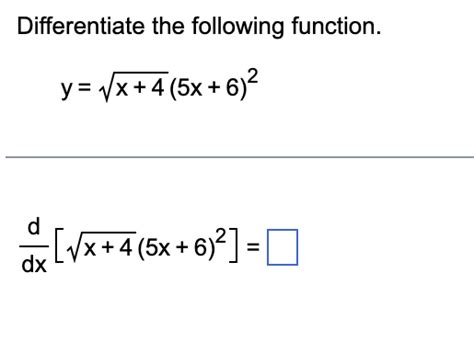 Solved Use the quotient rule to find the derivative of the | Chegg.com