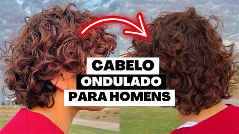 Cabelo Ondulado Masculino Como Fazer E O Que Usar Youtube