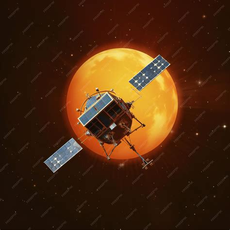 Premium Photo | Aditya L1 Mission Satellite Orbiting sun l1 point