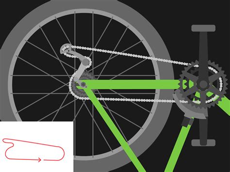 change  chain   mountain bike  steps  pictures