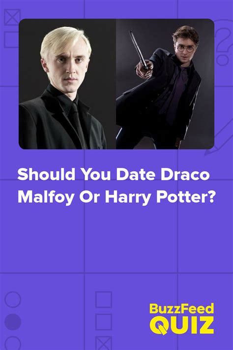 Should You Date Draco Malfoy Or Harry Potter Artofit