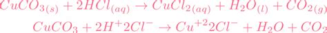 what is the reaction between copper carbonate and sulphuric acid?