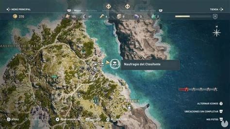 Ubicaciones Submarinas En Assassin S Creed Odyssey Localizacion Y Mapa