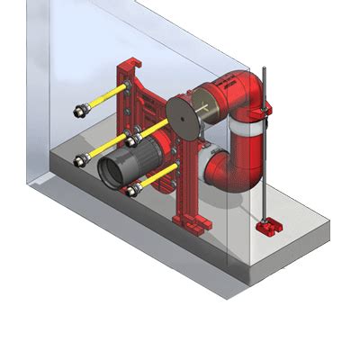 MC 10 CO Water Closet Carrier Cleanout Assembly Mifab