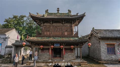 China Ming Dynasty Architecturedazhou Villageguanyin Pavilion