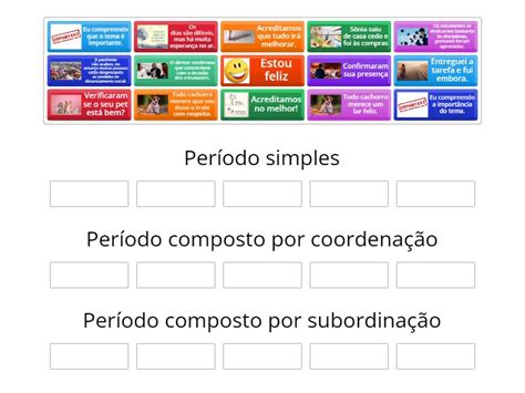 Período Composto Por Coordenação E Subordinação Exercícios
