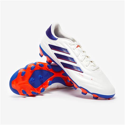 Adidas Copa Pure 2 Pro Leather Mixed Ground Ftwr White Lucid Blue