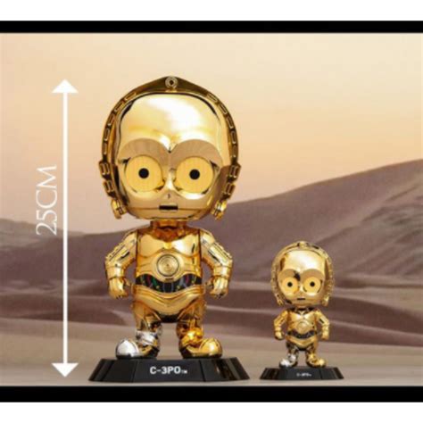 Hot Toys Cosb Star Wars A New Hope C Po Cosbaby L Bobble Head Hobbies Toys Toys