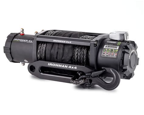 Frontier Winch 12000lb - 12V (With Synthetic Rope) | Sharp 4X4
