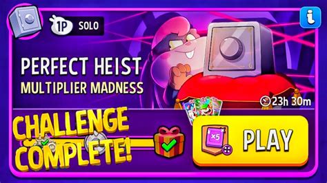 Multiplier Madness Super Sized Perfect Heist Solo Challenge Score