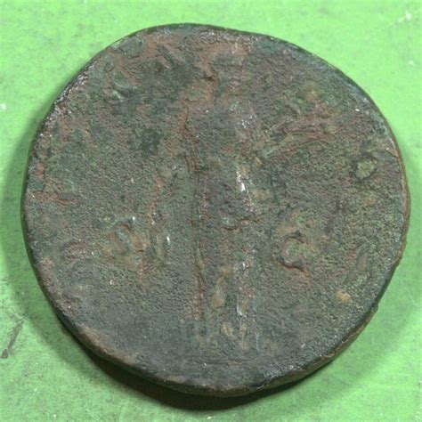 Roman Imperial Ae Sestertius Coin Of Antoninus Pius Fides Ebay