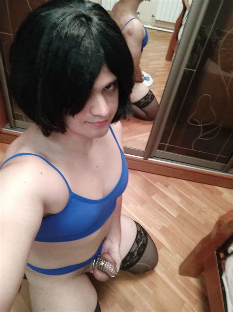 Sissy Crossdresser In Blue Nude Pics XHamster