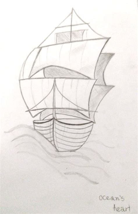 Desenhos De Barcos Simples