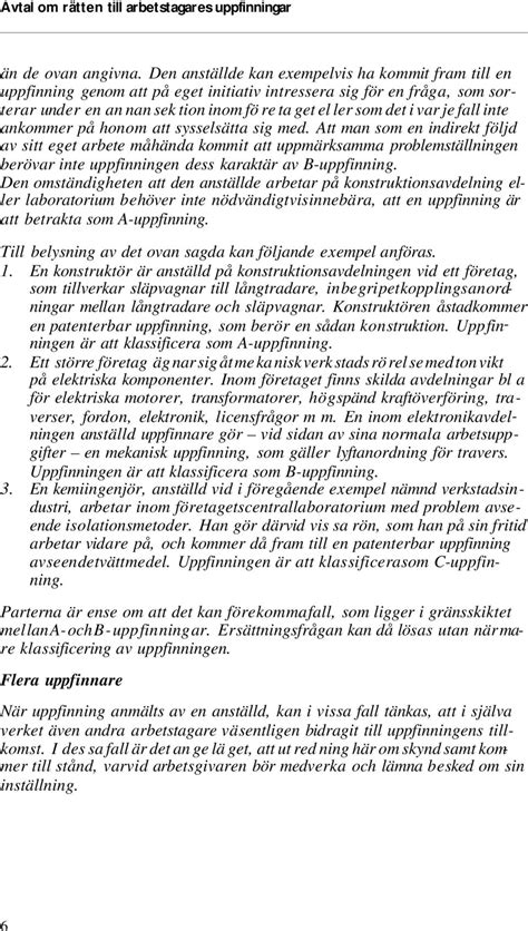 Rätten till arbetstagares uppfinningar PDF Free Download