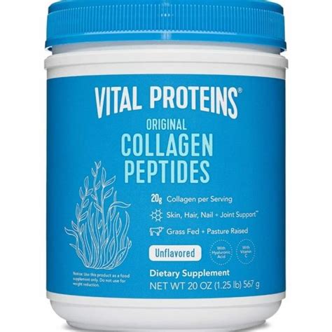 Jual Vital Proteins Collagen Peptides With Ha And Vit C 567 Gr Unflavored Jikalaukamu Shopee