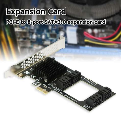 Контроллер адаптер 2 4 6 и 8 порта SATA на PCI e x1 470 грн