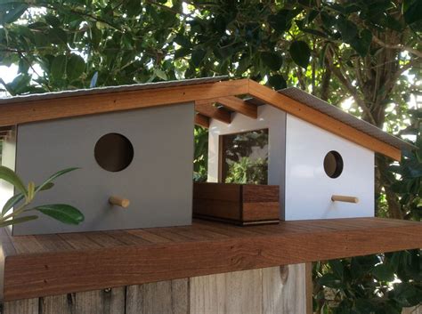 Mid Century Modern Birdhouse Bird Houses Diy Modern Birdhouses Bird House