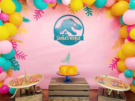 Kara S Party Ideas Glam Three Rex Dinosaur Party Kara S Party Ideas