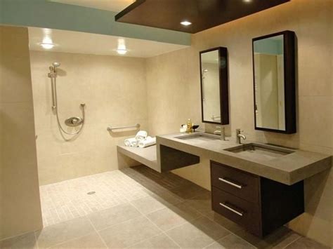 Handicap Bathroom Layout Ideas - BEST HOME DESIGN IDEAS