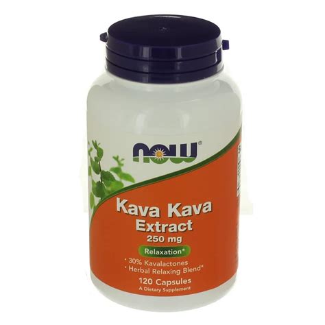 Now Kava Kava Extract 250 Mg Capsules Shop Herbs And Homeopathy At H E B