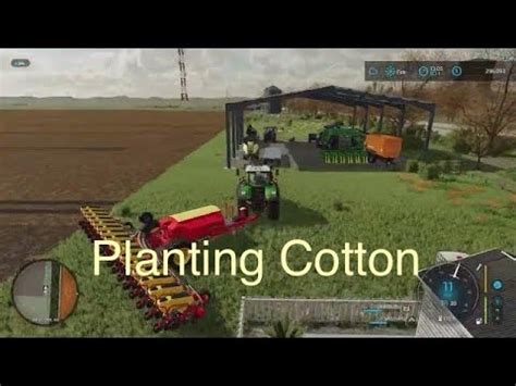 Western Wilds Tramlines Planting A LOT Of Cotton Farming Simulator