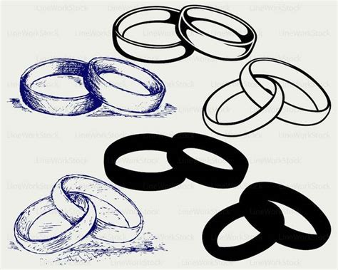 Wedding Ring Svg Wedding Ring Svg Wedding Ring Clipart Ring Svg