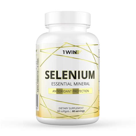 БАД 1WIN Selenium Prolong, 60 капсул / Селен 125 мкг | отзывы