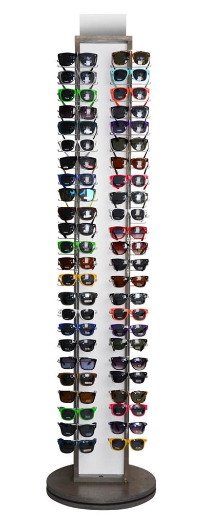 Rotating Floor Sunglass Display Holds Sunglasses Fl Wd